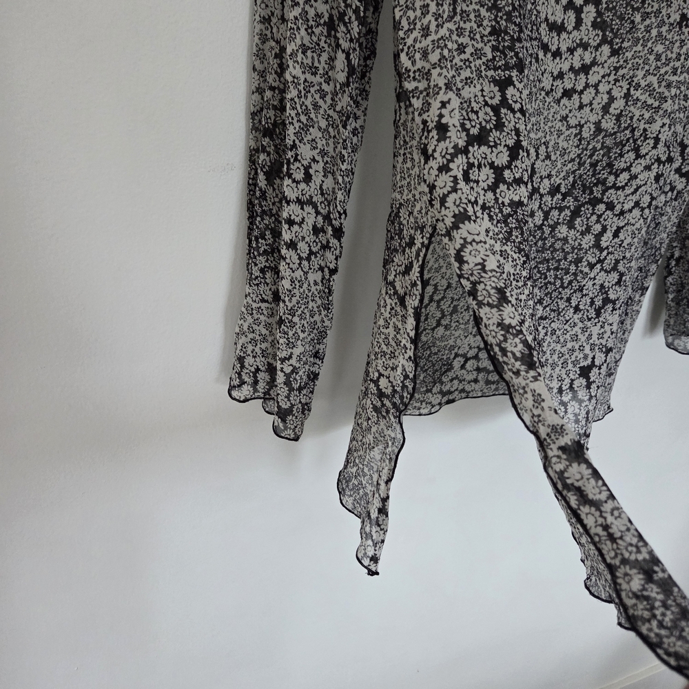 Allison Taylor 100% Silk Floral Blouse - Picture 3 of 7